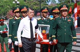 Thủ tướng Lê Minh Hưng dự lễ viếng, truy điệu và an táng liệt sĩ tại tỉnh Quảng Trị
