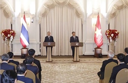 Tổng Bí thư, Chủ tịch nước Tô Lâm và Thủ tướng Thái Lan gặp gỡ báo chí