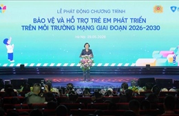 Phát động chương trình Bảo vệ và hỗ trợ trẻ em phát triển trên môi trường mạng