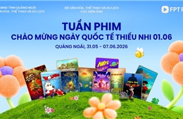 Tổ chức tuần phim chào mừng Ngày Quốc tế thiếu nhi trên toàn quốc