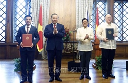 Việt Nam - Philippines nâng cấp quan hệ Đối tác chiến lược tăng cường