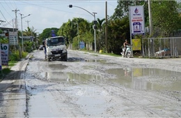 Dự án sửa chữa Quốc lộ 30 thi công dở dang, đường xuống cấp nghiêm trọng