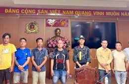 Triệt phá đường dây đánh bạc quy mô lớn, khởi tố 10 đối tượng