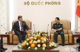 Đại tướng Phan Văn Giang tiếp Phó ngoại trưởng Hoa Kỳ Christopher Landau