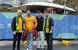 World Cup 2026: Người hâm mộ tiếp lửa cho trận cầu giữa Australia, Thổ Nhĩ Kỳ