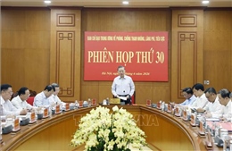 Tổng Bí thư, Chủ tịch nước Tô Lâm chủ trì phiên họp thứ 30 Ban Chỉ đạo Trung ương về phòng, chống tham nhũng, lãng phí tiêu cực