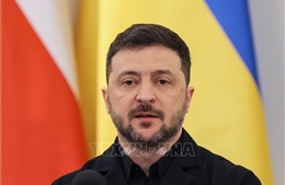 Tổng thống Volodymyr Zelensky không dự Hội nghị tái thiết Ukraine tại Ba Lan