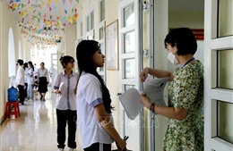 Thí sinh Quảng Ninh hoàn thành môn cuối kỳ thi vào lớp 10