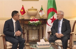 Chủ tịch Hội đồng Quốc gia Algeria bày tỏ mong muốn tăng cường quan hệ với Quốc hội Việt Nam