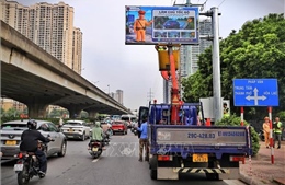 Hà Nội chính thức vận hành 36 màn hình LED cảnh báo giao thông