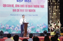 Tổng Bí thư, Chủ tịch nước Tô Lâm gặp mặt cựu cán bộ, công chức Cơ quan Thường trực Ban Chỉ đạo Tây Nguyên