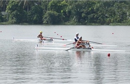 Gần 200 vận động viên tranh tài môn đua thuyền Rowing và Canoeing