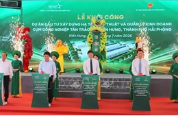 Khởi công Cụm công nghiệp trọng điểm nằm trong Khu kinh tế phía Nam Hải Phòng