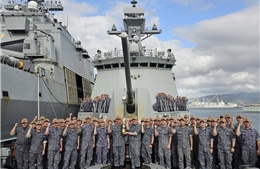 Tàu chiến Hàn Quốc giành danh hiệu 'Top Gun trên biển' tại RIMPAC 