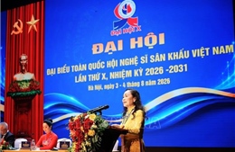 NSND Trịnh Thúy Mùi tái đắc cử Chủ tịch Hội Nghệ sĩ Sân khấu Việt Nam khóa X