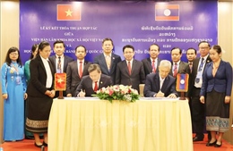 Việt Nam và Lào thúc đẩy hợp tác khoa học