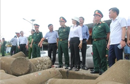 Kiểm tra công tác phòng, chống thiên tai và tìm kiếm cứu nạn tại Cà Mau