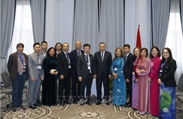 Tổng Bí thư, Chủ tịch nước tiếp một số trí thức, nhà khoa học tiêu biểu người Việt tại Australia