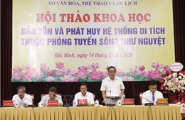 Hoàn thiện hồ sơ đề nghị xếp hạng Di tích quốc gia đặc biệt phòng tuyến sông Như Nguyệt