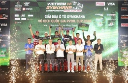 Trao giải Cuộc đua ô tô Gymkhana Vô địch Quốc gia