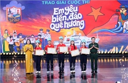 Tổng kết, trao giải Cuộc thi 'Em yêu biển đảo quê hương'
