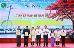 Tạo sân chơi nuôi dưỡng tình yêu văn hóa dân tộc cho học sinh