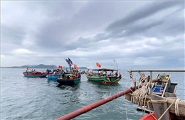 Nghệ An kịp thời cứu nạn 4 ngư dân bị chìm tàu trong đêm