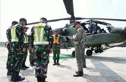Năm nước diễn tập đổ bộ đường không tại Indonesia