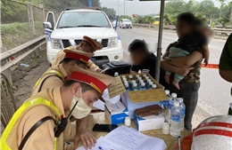 Phát hiện 4 lái xe dương tính với ma túy và nồng độ cồn trên cao tốc Hà Nội – Thái Nguyên