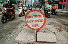&#39;Nắn cong&#39; hạng mục ngầm dự án mở rộng đường ở Hà Nội vì vướng giải phóng mặt bằng