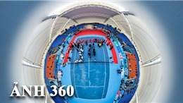 Ảnh 360: Cụm sân quần vợt &#39;5 sao&#39; chuẩn bị cho SEA Games 31