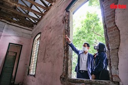 Hà Nội tu bổ biệt thự cổ gần 1.000 m2 bỏ hoang trên phố Trần Hưng Đạo