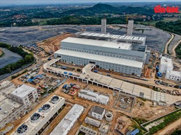 Gấp rút đưa Nhà máy điện rác Sóc Sơn vận hành trước Tết Nguyên đán 2022