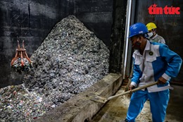 Điện rác Sóc Sơn chính thức tiếp nhận rác, dự kiến hoà lưới điện vào tháng 3/2022