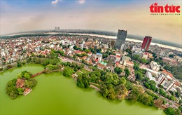 Toàn cảnh địa điểm xây dựng ga ngầm C9 ven hồ Hoàn Kiếm