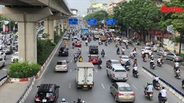 Hà Nội tiếp tục thí điểm phân làn trên đường Nguyễn Trãi đến ngày 31/12