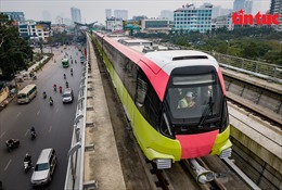 Metro Nhổn - Ga Hà Nội: Chạy thử đoạn trên cao vào tháng 12/2022, khoan ngầm 4km vào năm 2023