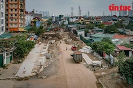 Hà Nội: Gấp rút hoàn thành đường nối KĐT Đồng Tàu - Tam Trinh