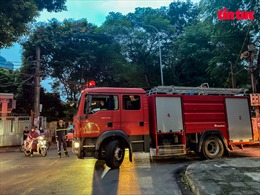 Hà Nội: Phong tỏa chung cư mini tại quận Cầu Giấy sau sự cố chập điện