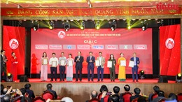 TTXVN đoạt 2 Giải C Giải Báo chí về Xây dựng Đảng và Hệ thống chính trị TP Hà Nội lần thứ VI