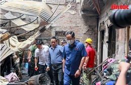Hà Nội ra công văn hoả tốc về khắc phục hậu quả vụ cháy nghiêm trọng tại Trung Kính