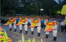 Ban Thanh niên Bộ Công an tri ân các anh hùng liệt sĩ tại Tây Ninh