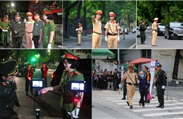 Công an Hà Nội đảm bảo an toàn giao thông phục vụ Lễ Quốc tang