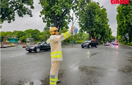 Giao thông Hà Nội đã trở lại bình thường sau bão Yagi