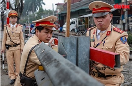 Hà Nội đóng hàng loạt lối đi tự mở trái phép ngang đường sắt Quốc lộ 1A