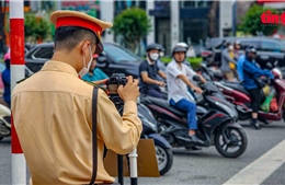 Camera lưu động phạt nguội đầu tiên ở Hà Nội