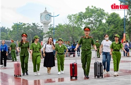 ‘Học làm chiến sĩ công an’ - Trại hè rèn ý chí, luyện kỷ cương cho thế hệ trẻ