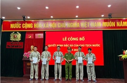 Công an Hà Nội công bố Quyết định đặc xá cho 139 phạm nhân