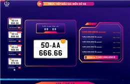 Ngày 22/5, biển số &#39;siêu đẹp&#39; 88A-888.88 sẽ lên sàn đấu giá