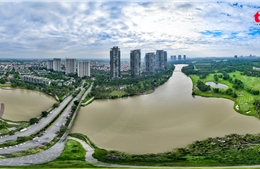 Ảnh 360 độ: Check-in bên hồ Thiên Nga Ecopark